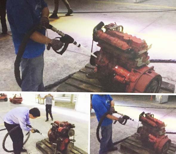 引擎幹冰（bīng）清洗機（jī）