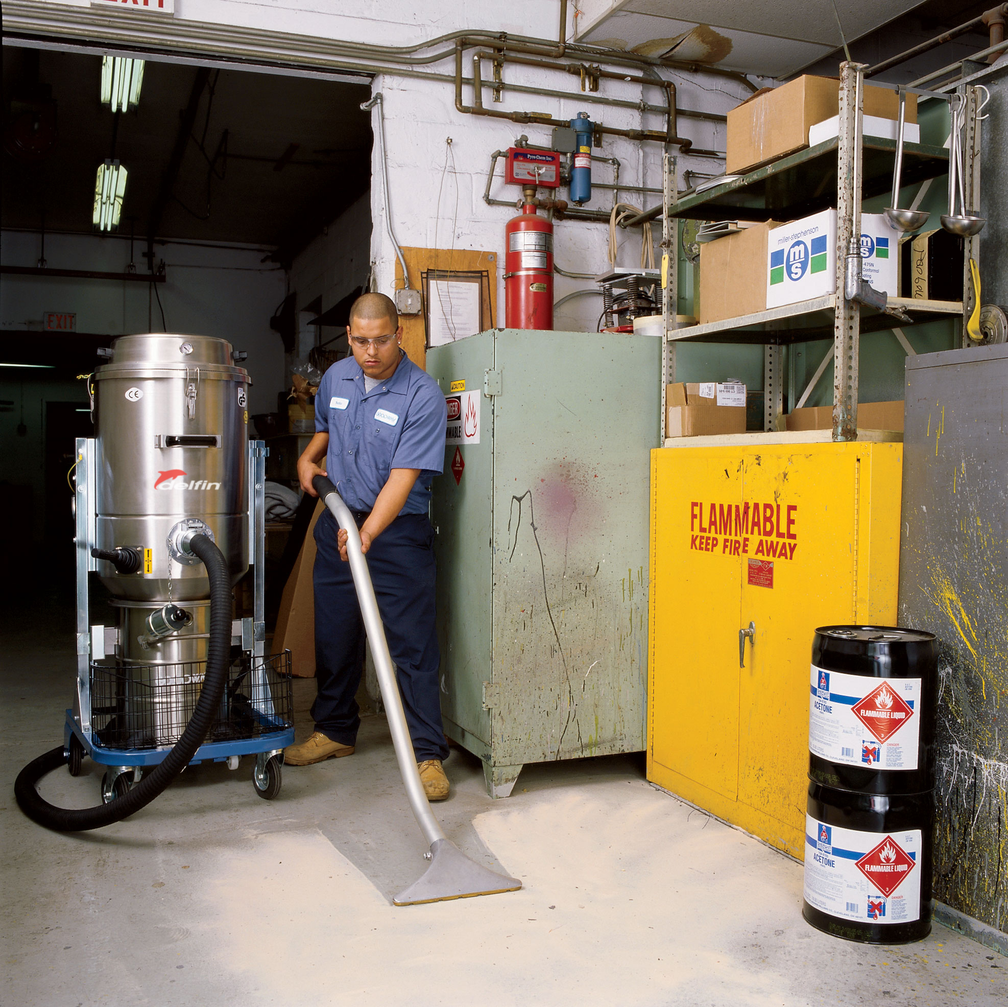 DM3 AIREX氣動防爆工業吸塵（chén）器